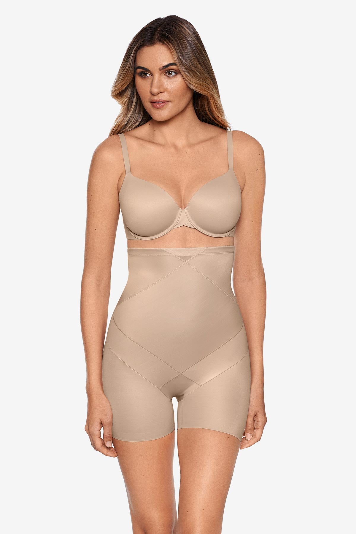Tummy Tuck High-Waist Thigh Slimmer – Miraclesuit