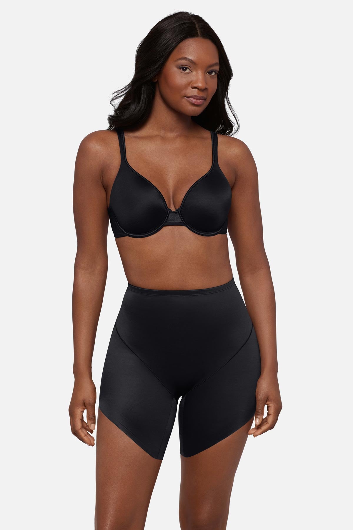 Miraclesuit Showstopped High Waist Slanted Hem Shaping Short