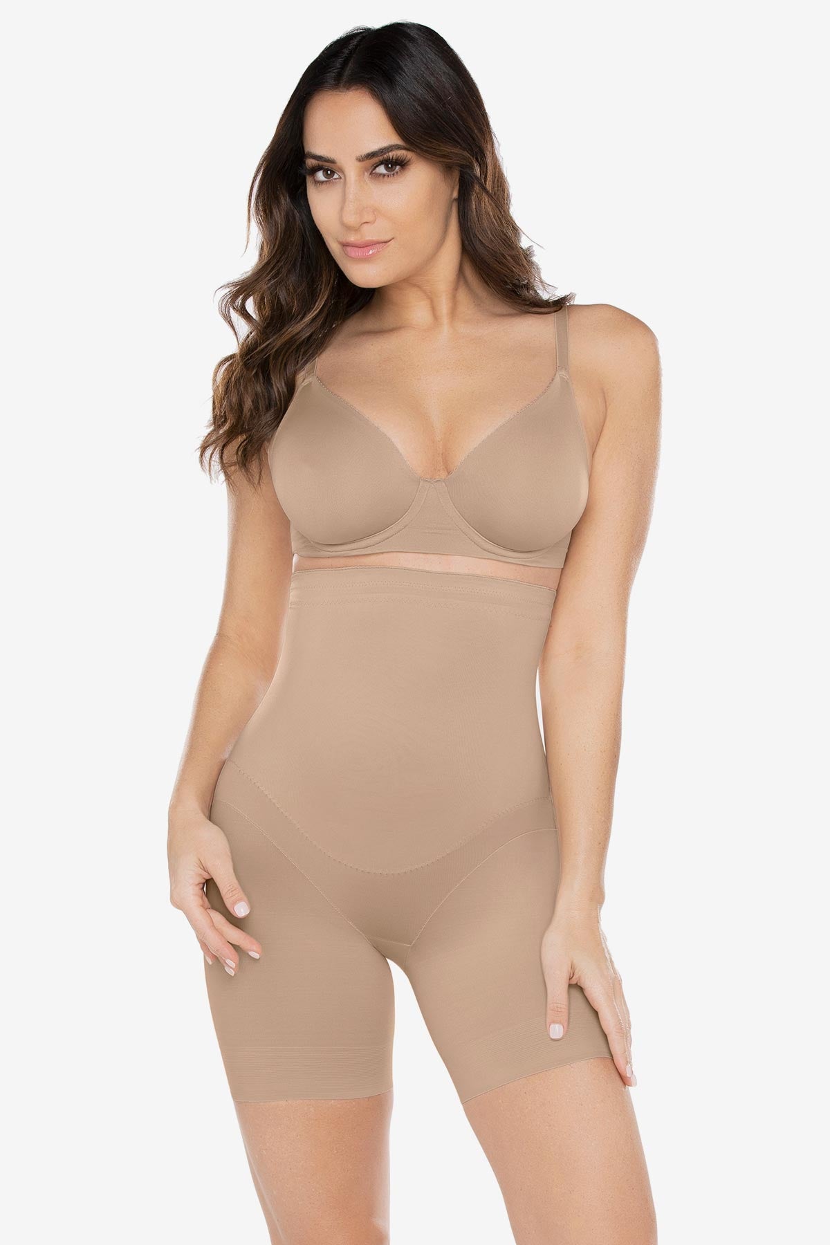 Extra Firm Sexy Sheer Shaping Hi-Waist Thigh Slimmer – Miraclesuit