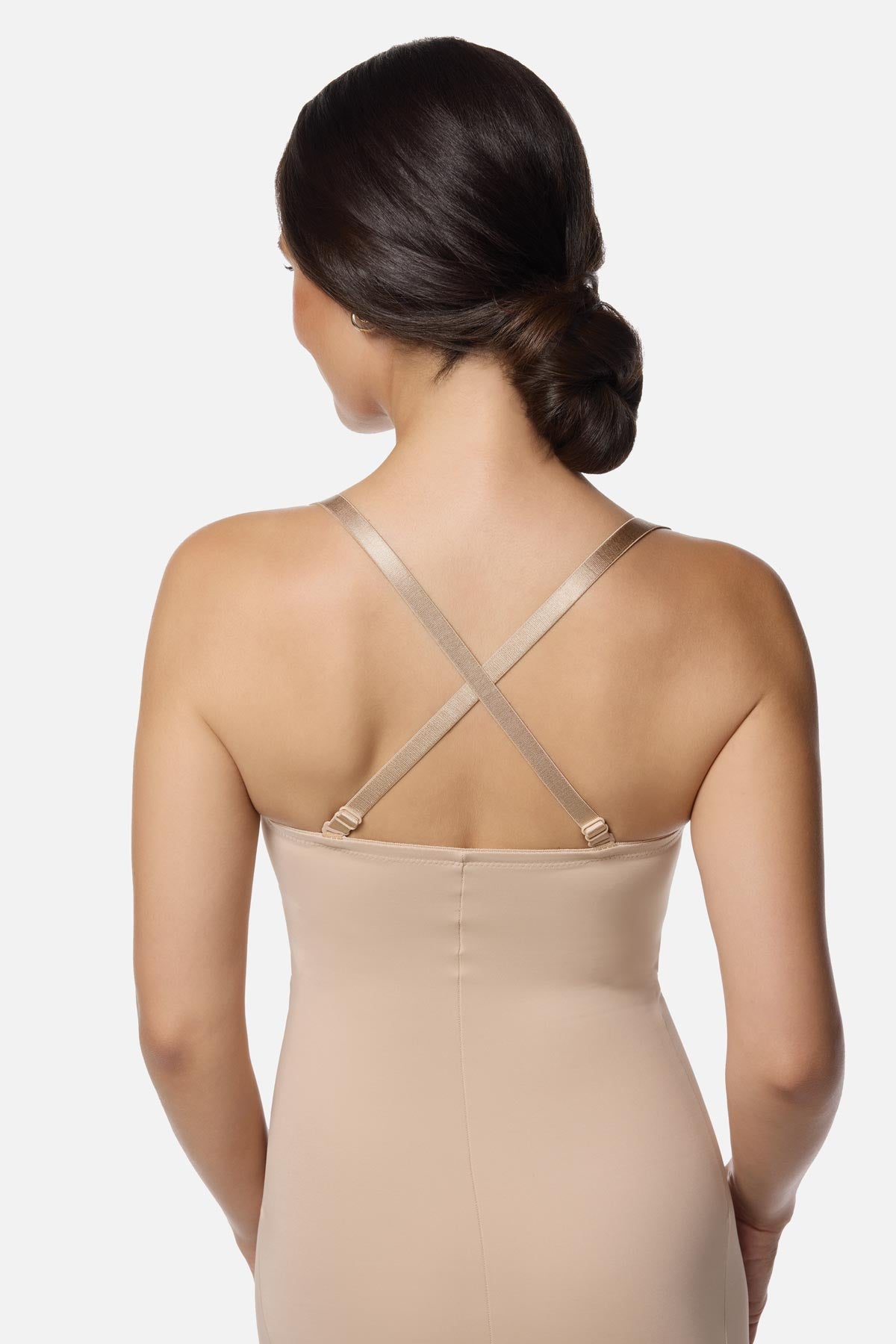 TC Women's Firm Control Strapless Bra Slip in Warm Beige/Nude, Size 34D TC Women's Firm Control Strapless Bra Slip in Warm Beige/Nude, Size 34D