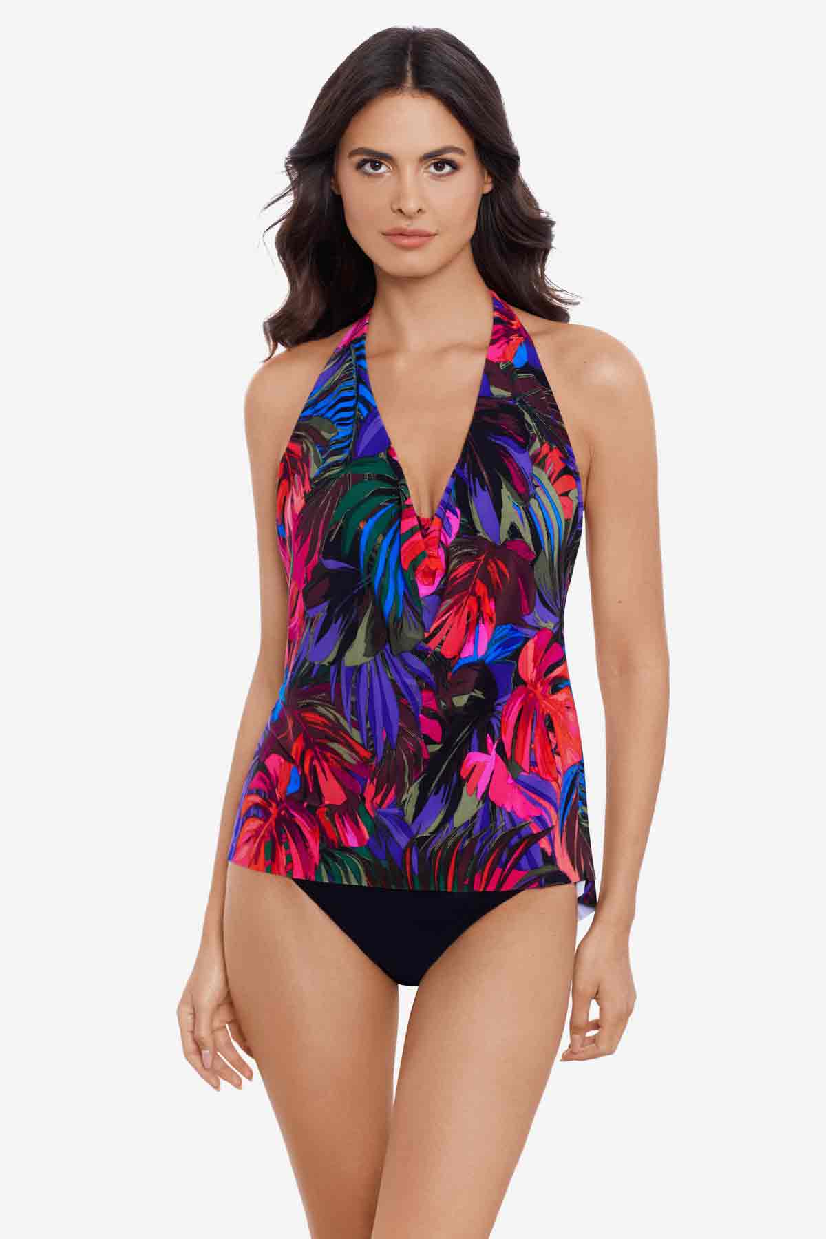 knee length dresses for ladies Women's Aspen Sunrise Long Sleeve Swim Dress