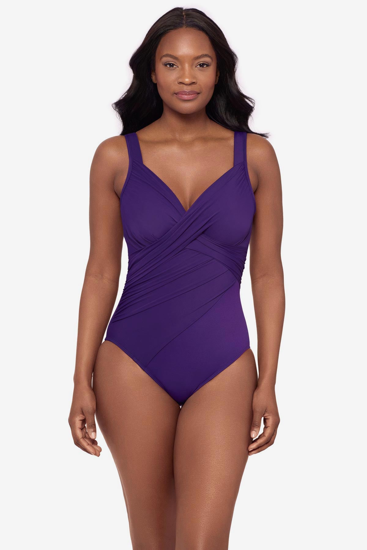 miraclesuit swim dress Miraclesuit Women's Rock Solid Revele Underwire One Piece Swimsuit - Bronze