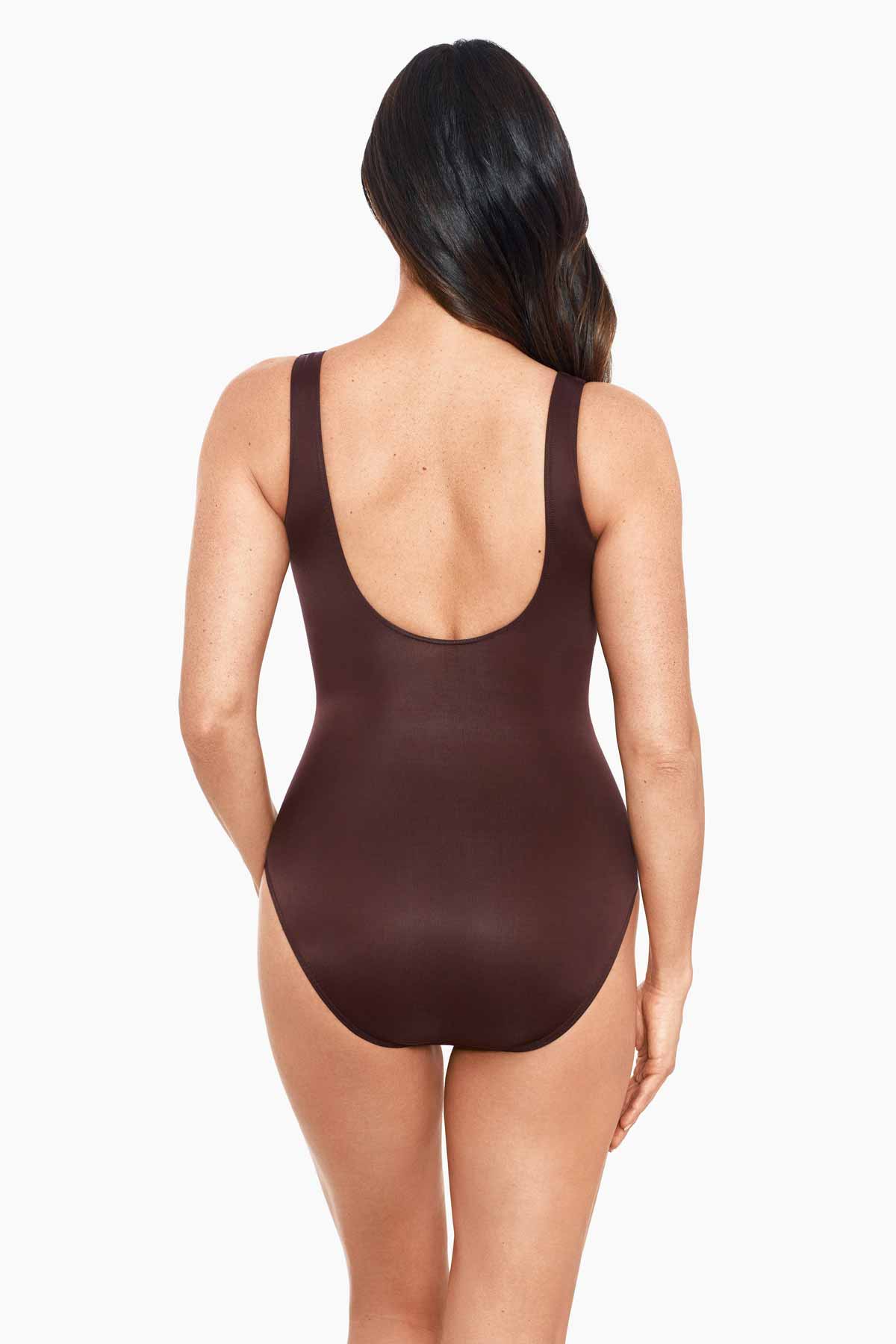 Miraclesuit Women's Swimwear Rock Solid Starr Underwire Tummy Control One  Piece Swimsuit, Maldives, 08 at  Women's Clothing store