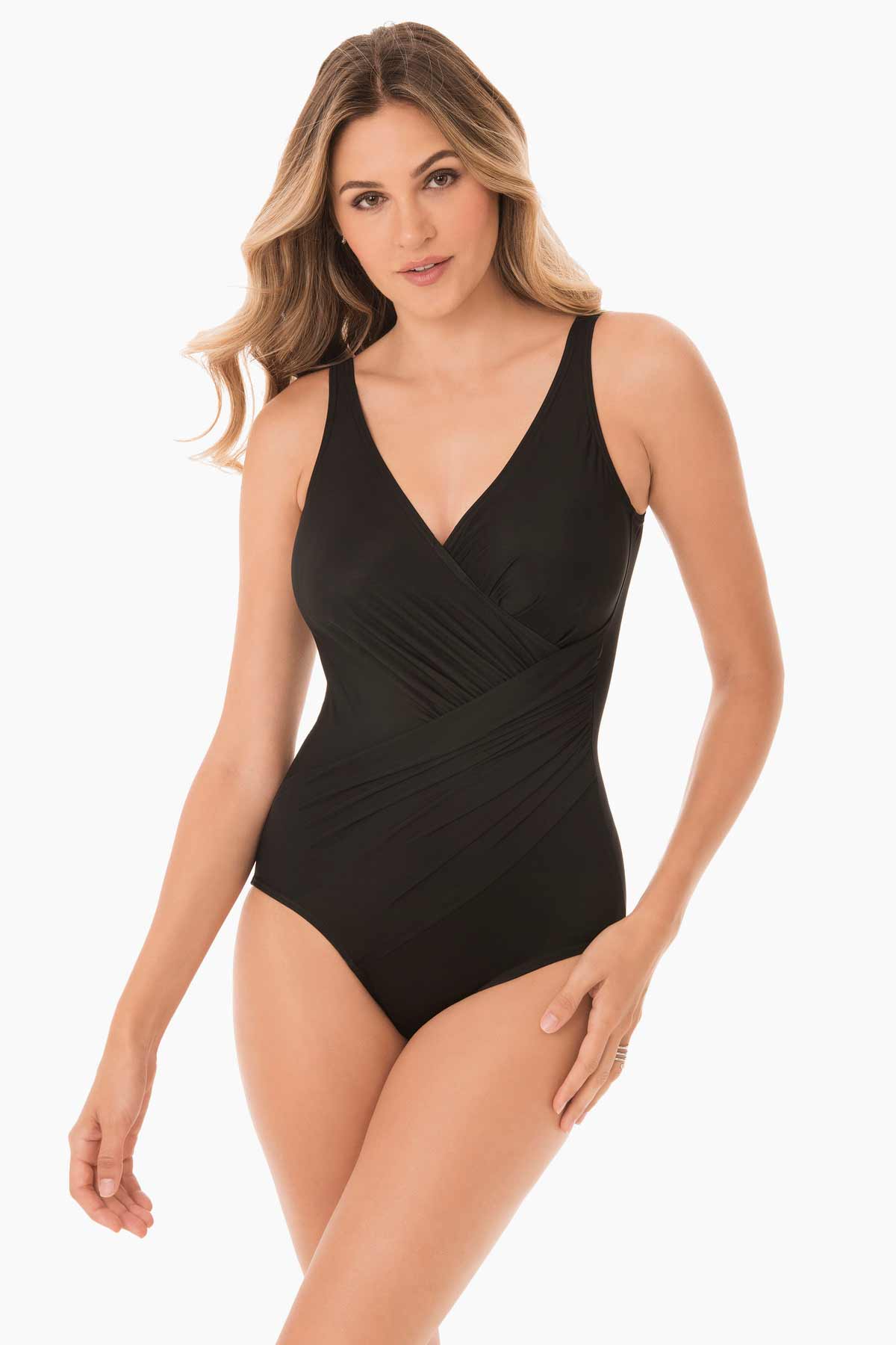 I wore this ultra-flattering Spanx swimsuit in Italy and got tons