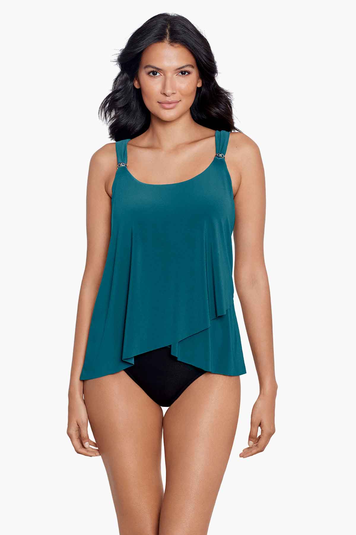 Ocean Ombre Love Knot Tankini Top DD-Cup – Miraclesuit