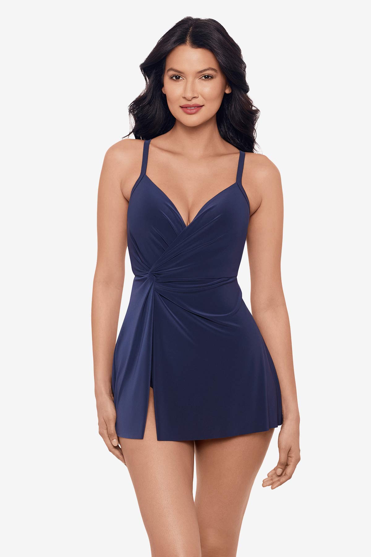 blue swimsuit dress VENUS St. Tropez Swim Dress | Sapphire Blue