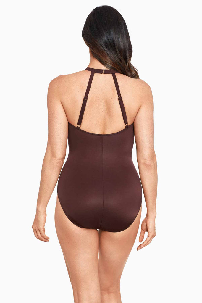 Miraclesuit Womens Illusionists Wrapture One-Piece, 14