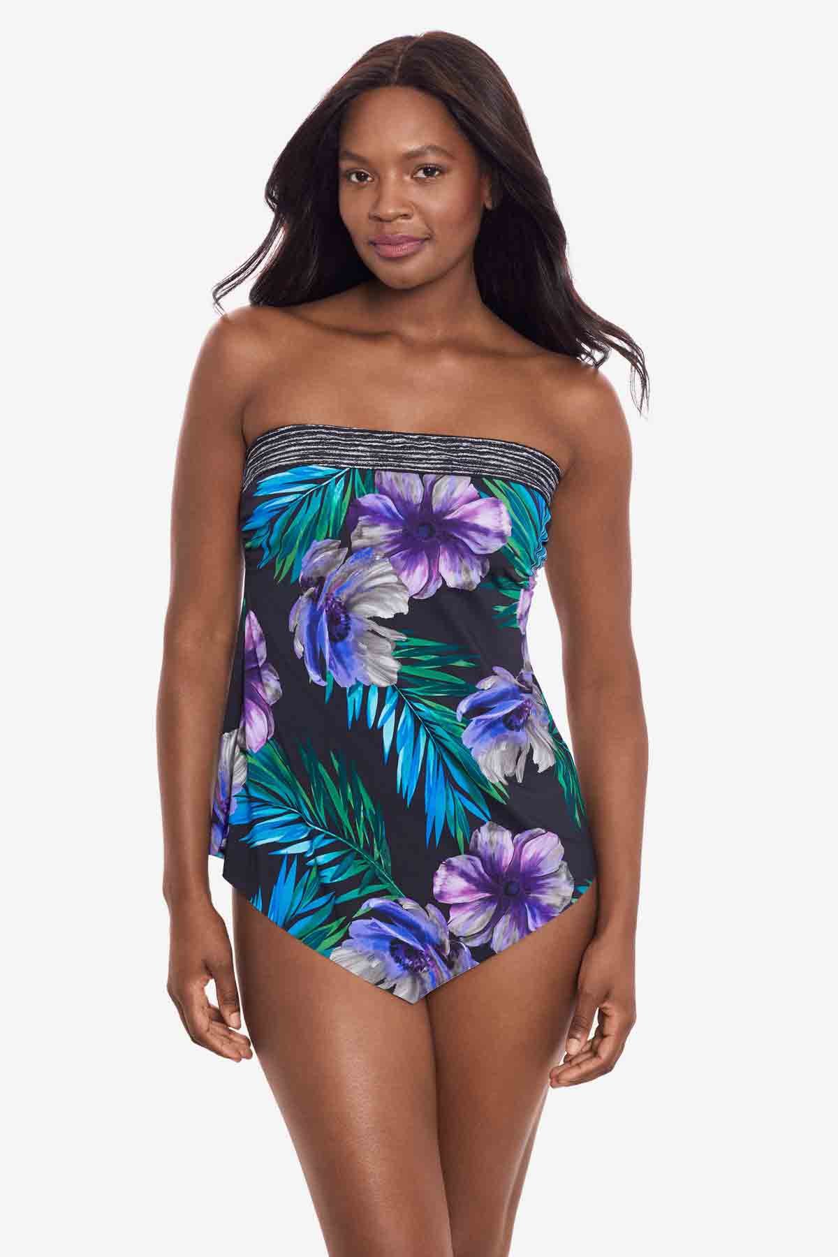 Miraclesuit Flora Aura Hankini Tankini Top - Main Image