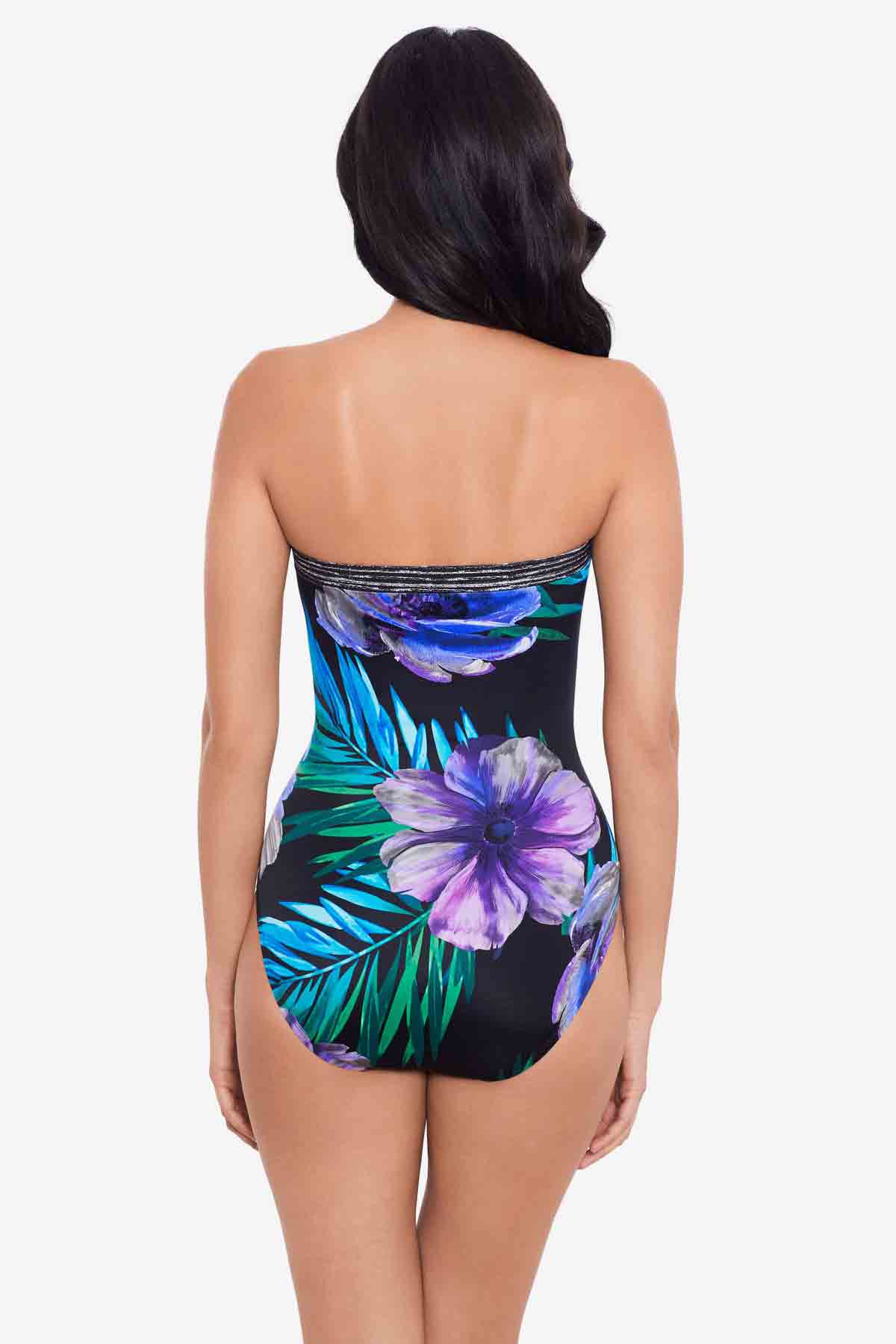 Miraclesuit Women's Untamed Avanti One Piece Swimsuit - Strapless, Underwire, Tummy Control