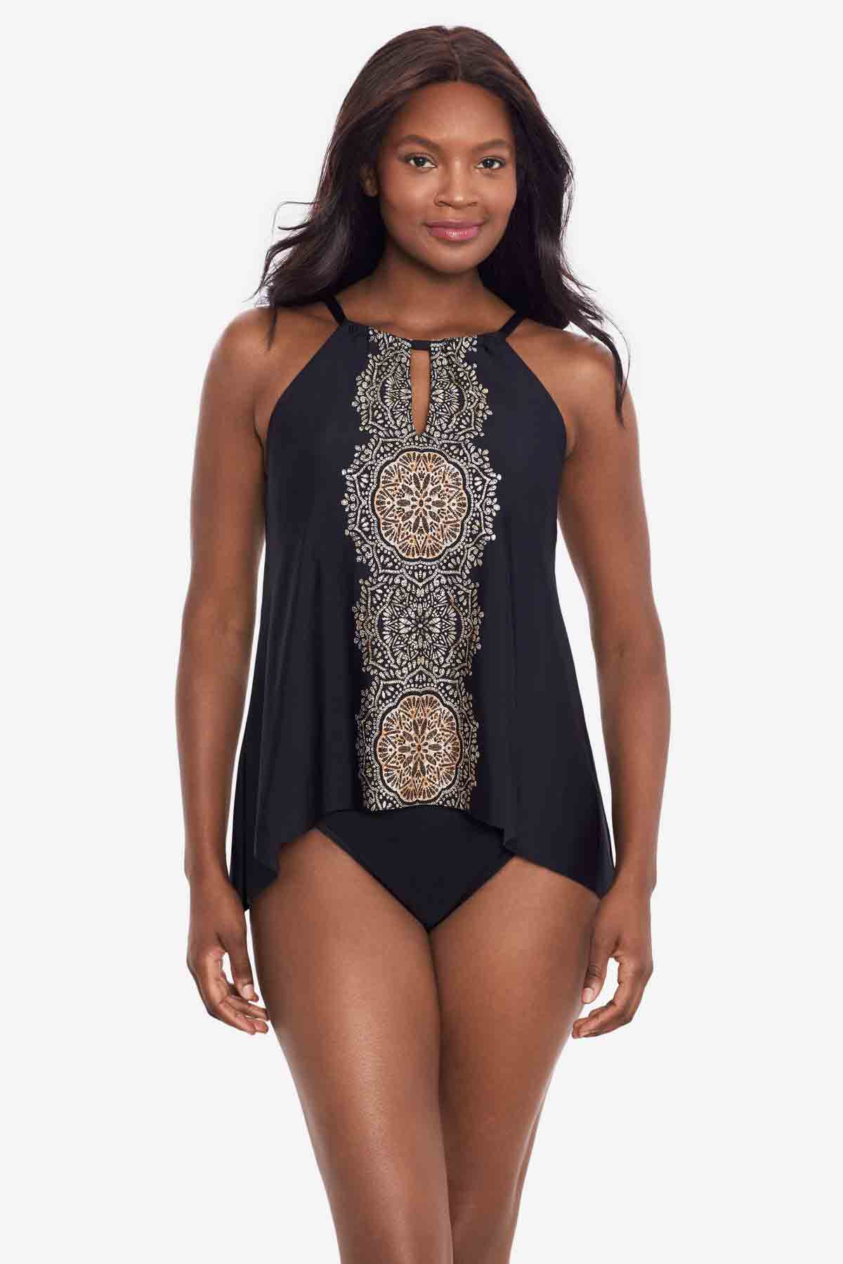 Miraclesuit Cappadocia Peephole Tankini Top - Main Image