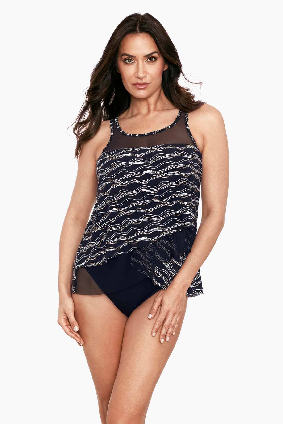 DD Cup Mirage Tankini Top Linked