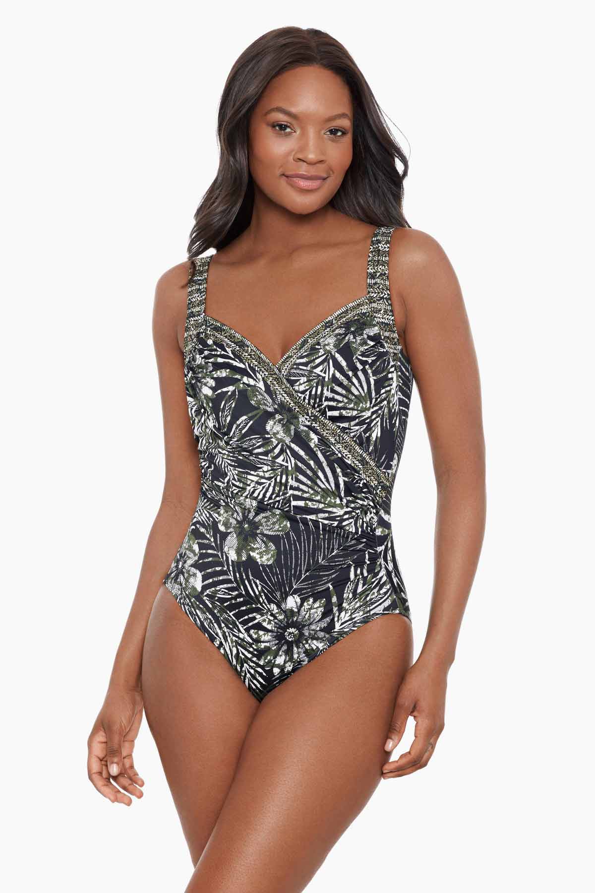 Miraclesuit Solid Sanibel One Piece Swimsuit (DD Cup) at