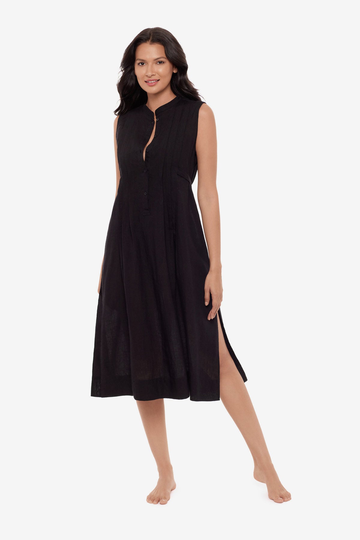 Pleated Beach Dress Cover Up – Miraclesuit