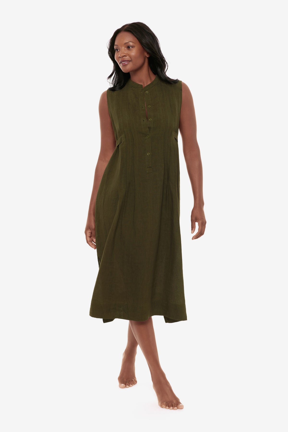 Pleated Beach Dress Cover Up – Miraclesuit - Main Image