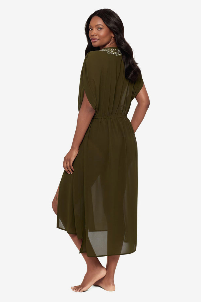 Beach Etc Beaded Long Kimono Cover Up – Miraclesuit