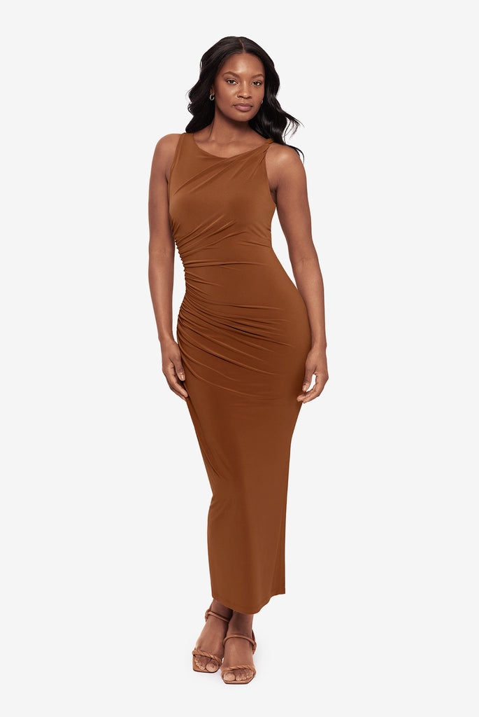 solid maxi bodycon dress Solid Maxi Bodycon Dress