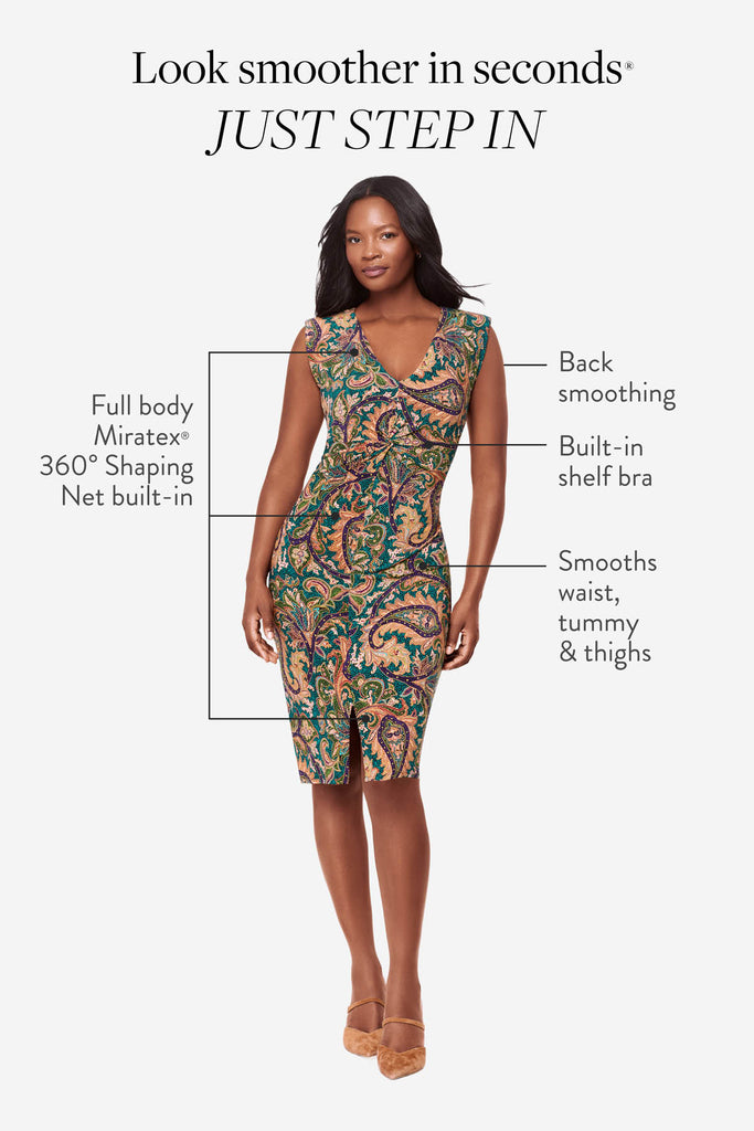 Jodi Shaping Dress in Azizam – Miraclesuit Jodi Shaping Dress in Azizam – Miraclesuit
