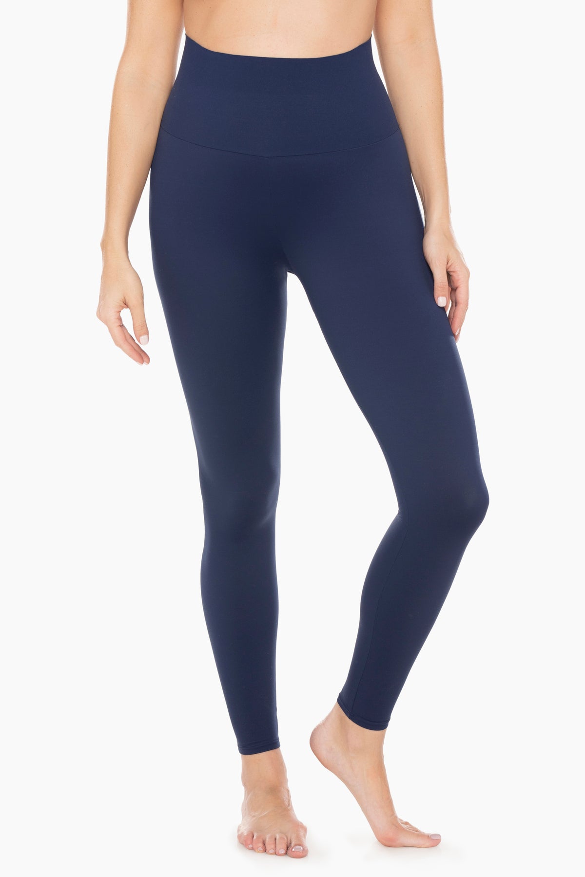 Miraclesuit Women's Miracle Jeans Athleisure Legging in Dress Blues, Size Medium, Elastane/Nylon/Spandex Miraclesuit Women's Miracle Jeans Athleisure Legging in Dress Blues, Size Medium, Elastane/Nylon/Spandex