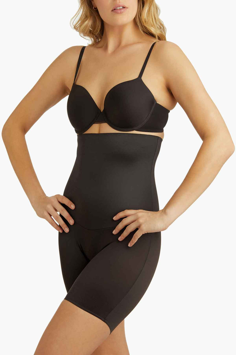 Miraclesuit Shapewear Comfy Curves Wireless Padded Cup Shaping Bodysuit In  Black