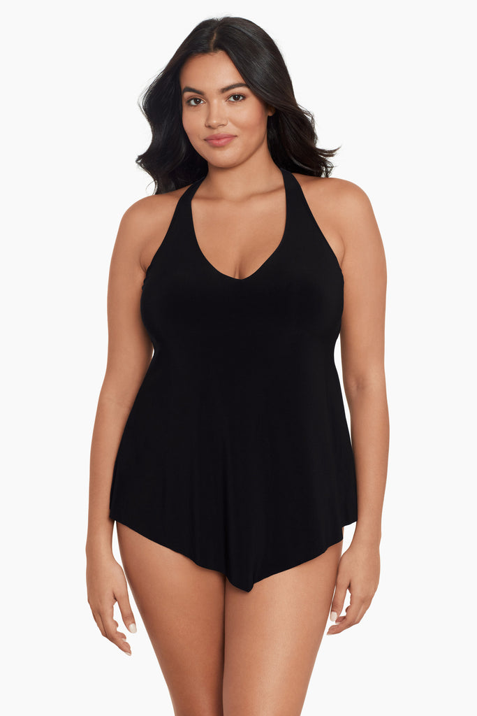 Magicsuit Plus Size Yvonne Swim Dress | Black