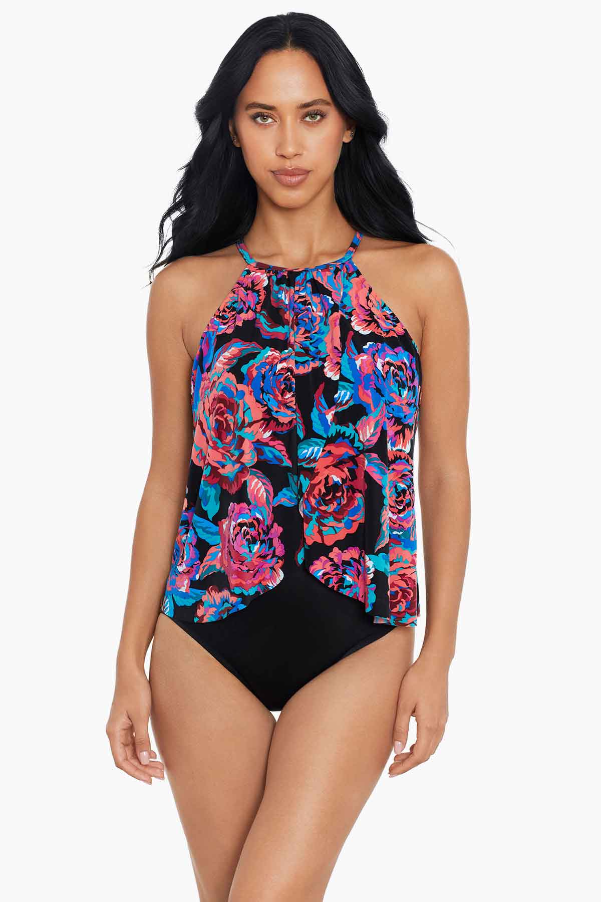 Tummy Slimming Bathing Suits - Magicsuit Sonic Blooms Aubrey One