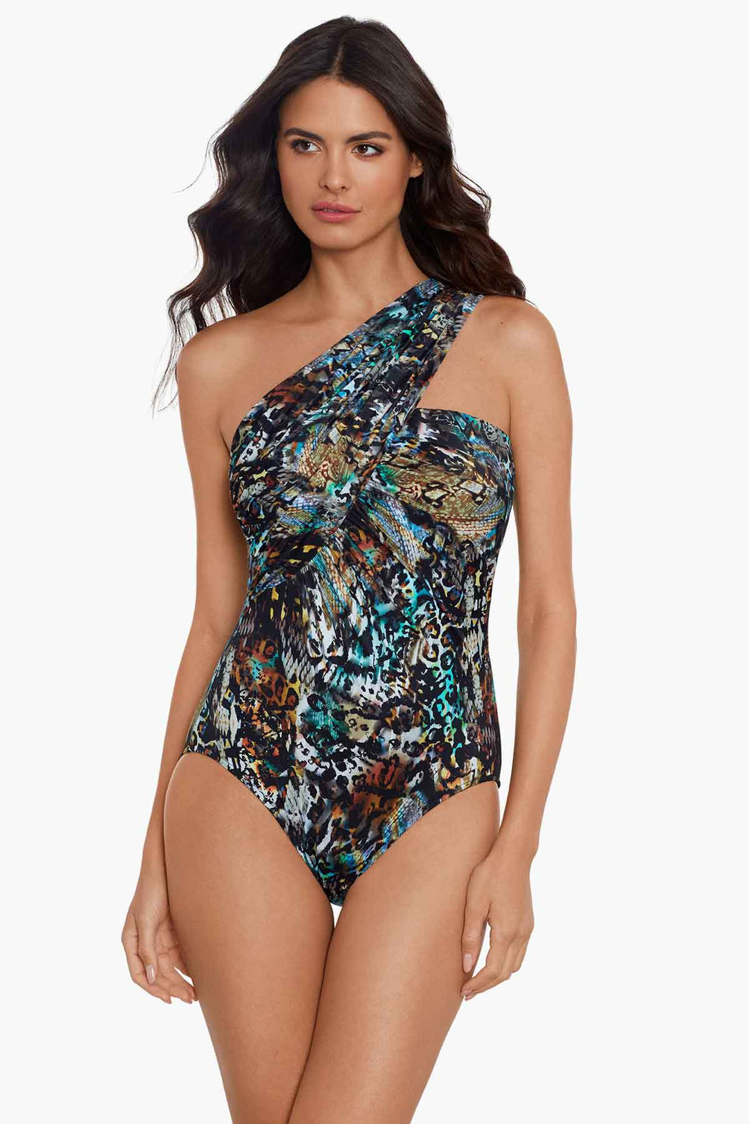 MAGICSUIT MIRACLESUIT 10 swimsuit slimming ruched one piece gypsy presley