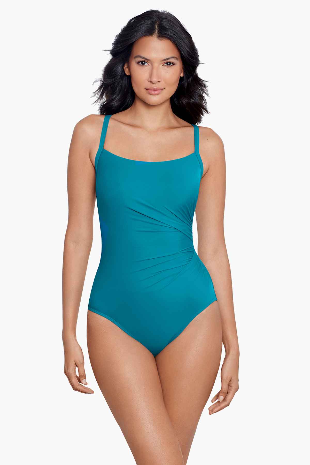 Embrace Your Curves™ By Miracle Brands® Women's and Women's Plus Georgia  One Piece Swimsuit 