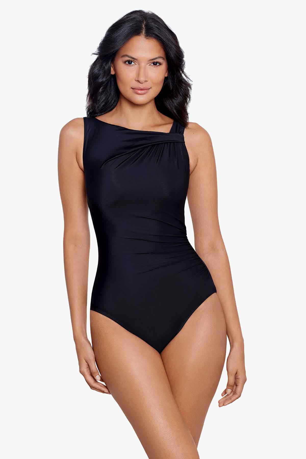 Miraclesuit Rock Solid Utopia One Piece Swimsuit in Red Miraclesuit Rock Solid Utopia One Piece Swimsuit in Red